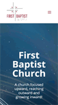 Mobile Screenshot of firstbaptistonapple.org